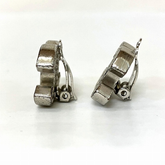 Chanel Chanel Coco Mark Metal Earrings Metal Earrings in Good Condition - Picture 2 of 9